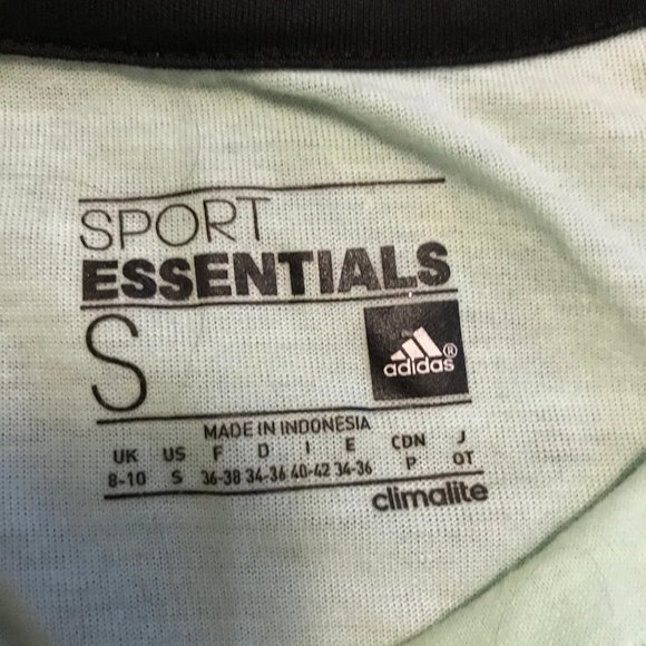 Adidas climalite stripes and logo t shirt - Picture 4 of 6